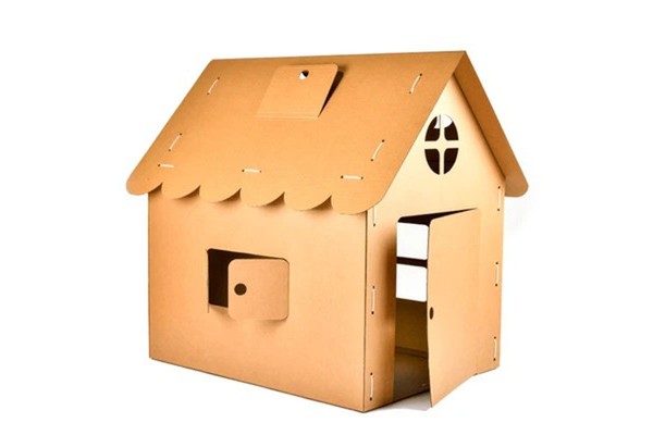 Къщичка от картон - как да разнообразим детските игри? Къщичка от картон - как да разнообразим детските игри?